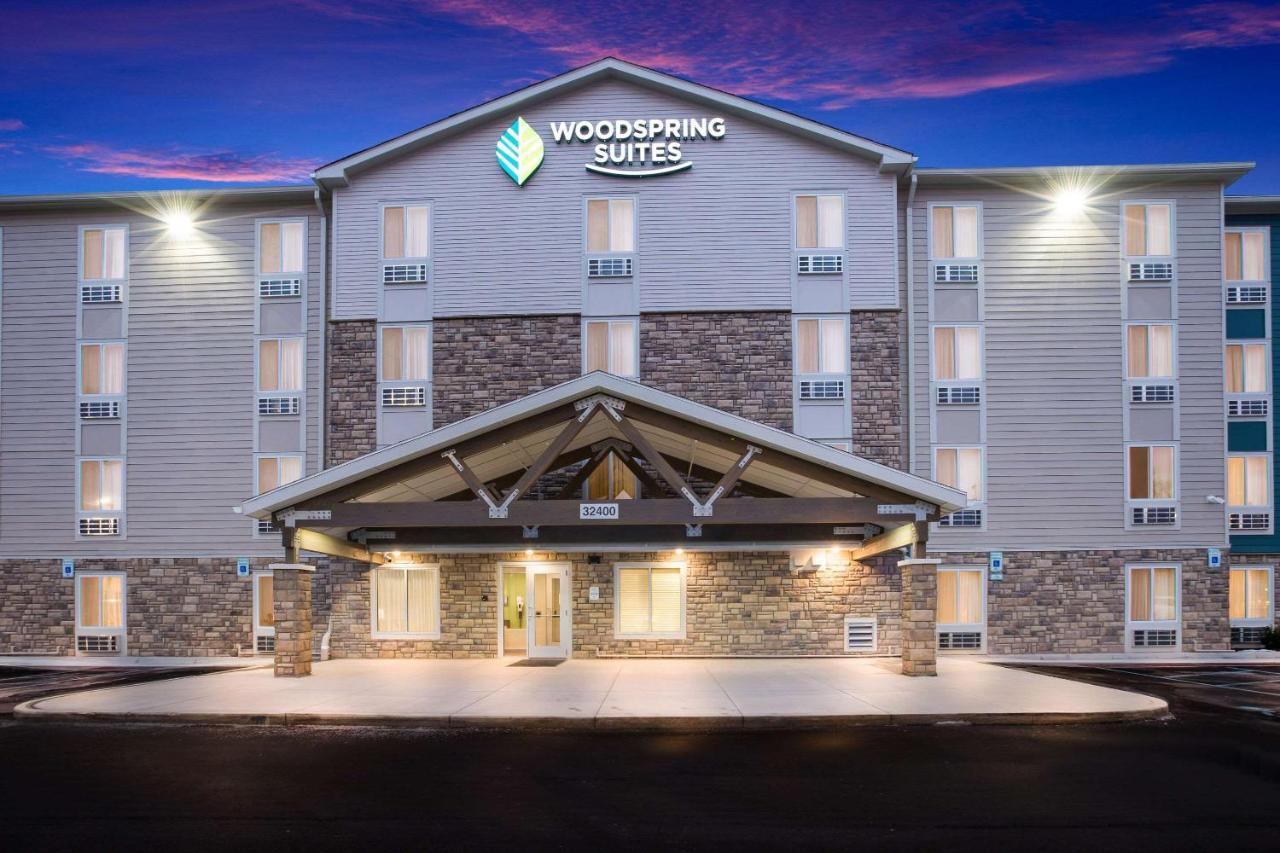 Woodspring Suites Detroit 매디슨하이츠 외부 사진